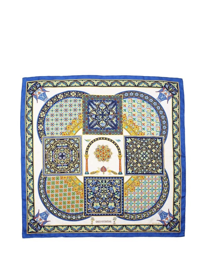 HERMÈS Ciels Byzantins Silk Scarf