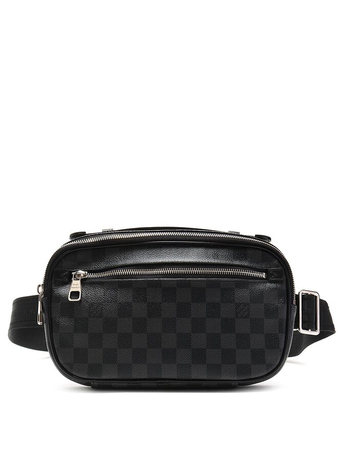 LOUIS VUITTON Sac Bandoulière Damier Graphite Ambler PM LOUIS VUITTON Sac Bandoulière Damier Graphite Ambler PM