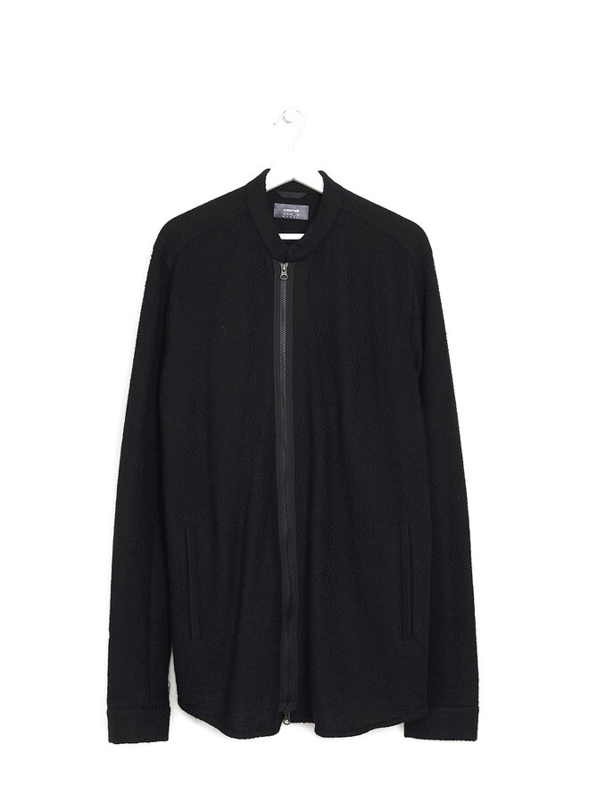 ACRONYM Manteau en laine de lama noire