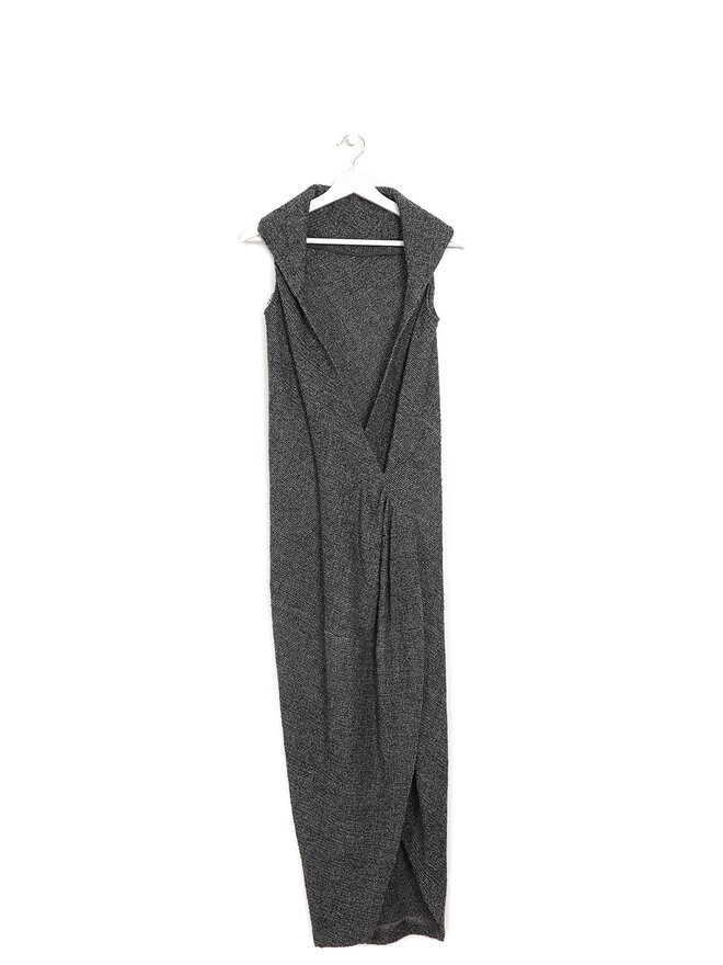 Rick Owens Robe Tricot Col Montant Mountain Rick Owens Robe Tricot Col Montant Mountain