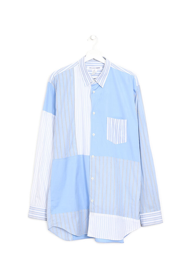 COMME des GARÇONS SHIRT Striped Cotton Shirt