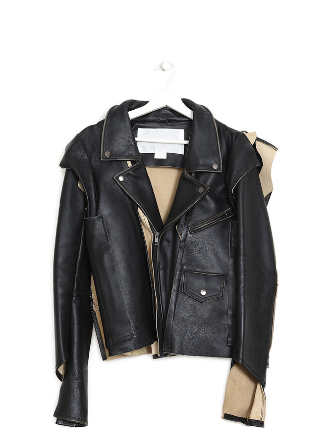 Maison Margiela x H&M Perfecto en Cuir Déstructuré