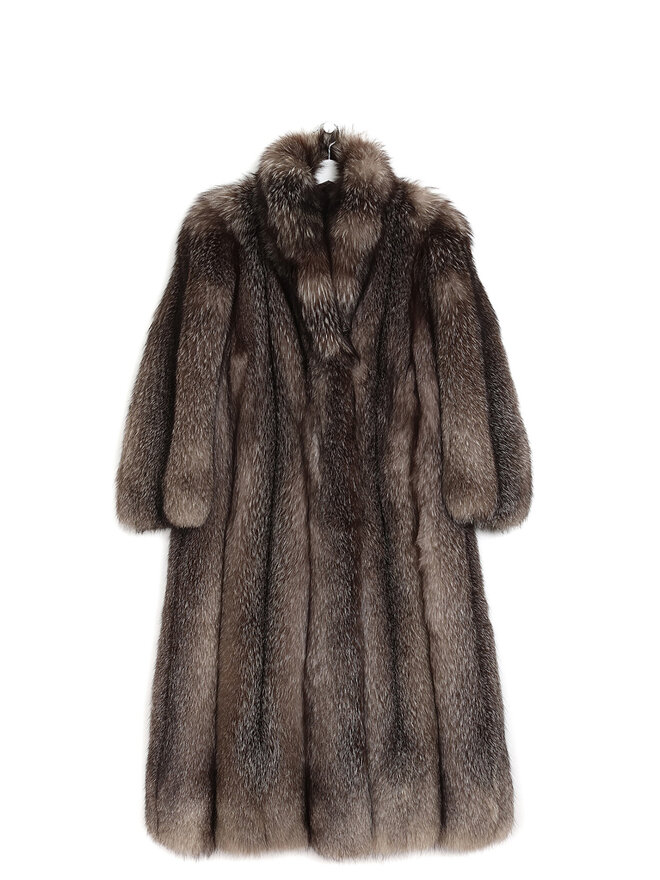 Fourrure Long Sleeve Fur Coat