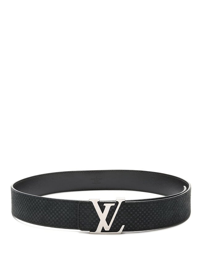 LOUIS VUITTON Ceinture en cuir Damier Infini