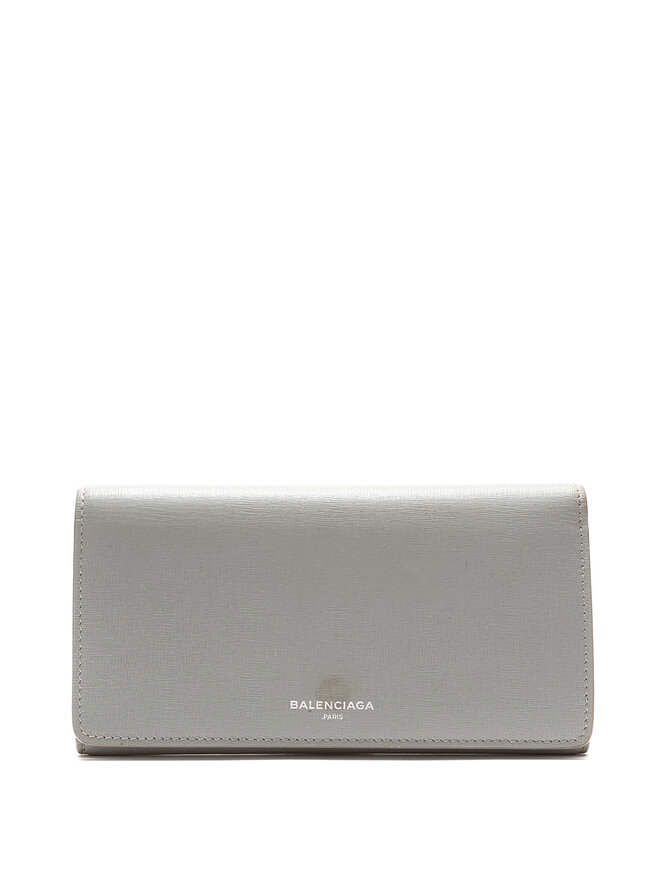 BALENCIAGA Portefeuille en Cuir Grainé