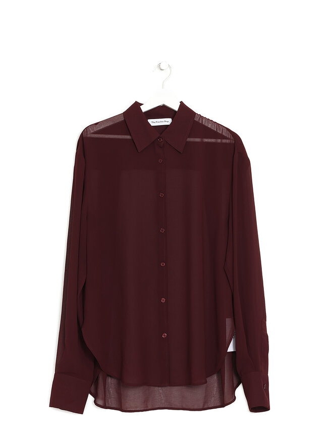 The Frankie Shop Chemise Peri Georgette