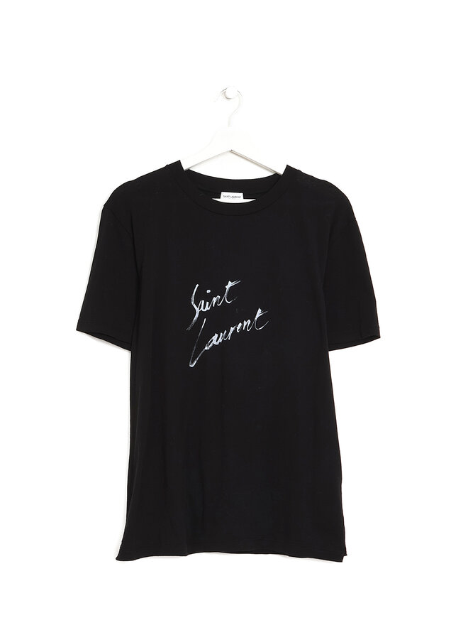 SAINT LAURENT T-shirt à logo graphique
