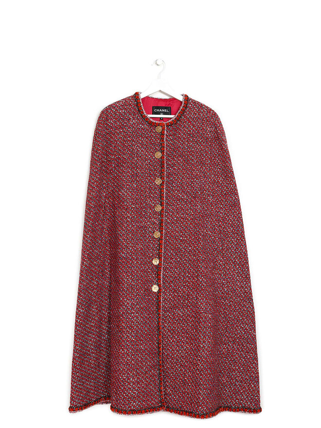 CHANEL Chanel Tweed Cape