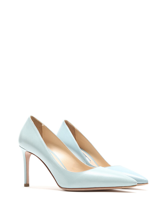 PRADA Escarpins en cuir à bout pointu