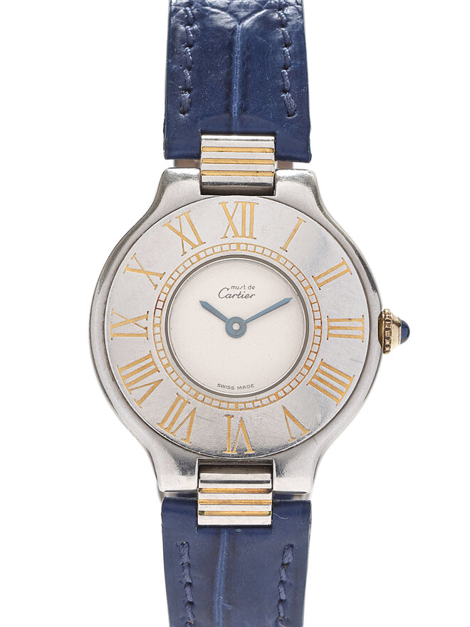 Must de Cartier 21 Stainless Steel Watch | RUSE