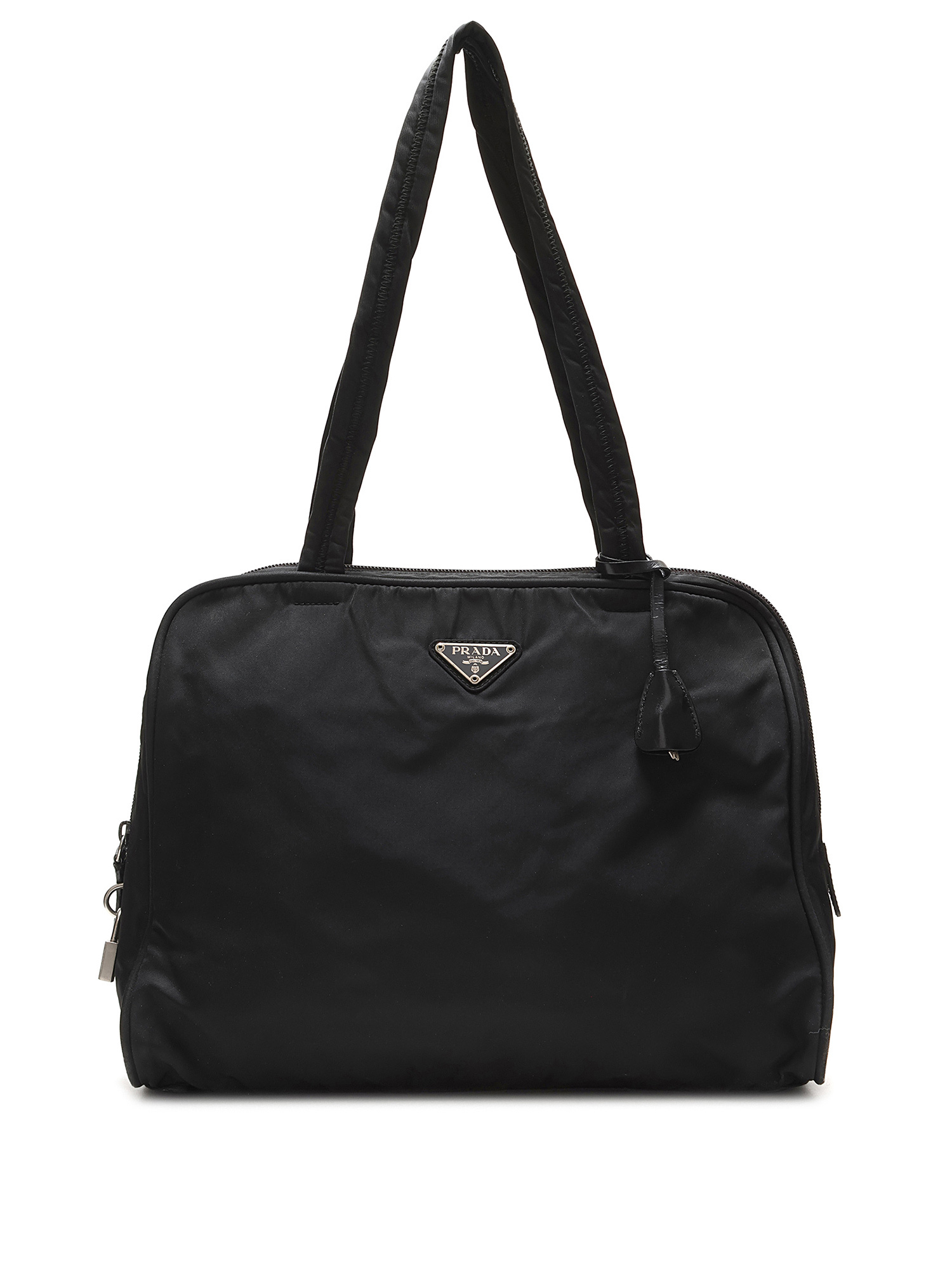 Prada Black Nylon Tote Bag | RUSE