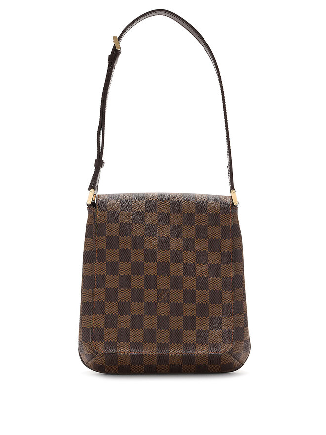 LOUIS VUITTON Damier Ebène Musette Salsa PM