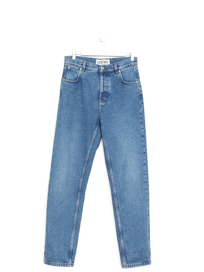 LOEWE Jean Classique en Denim Bleu