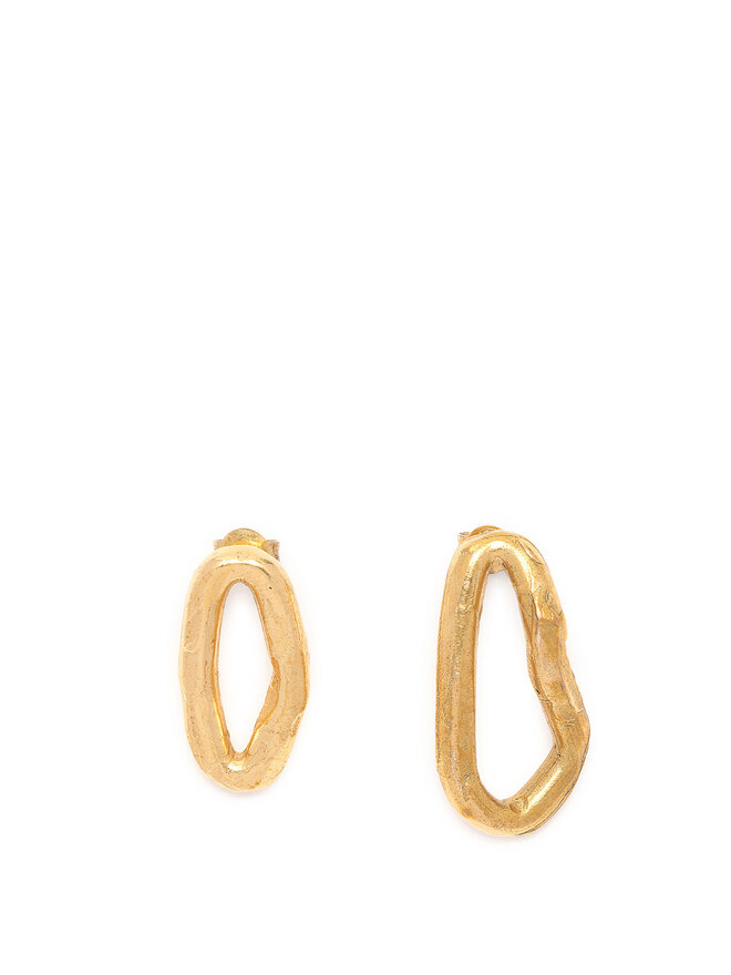 Alighieri The Phoenician Gold-Plated Hoop Earrings
