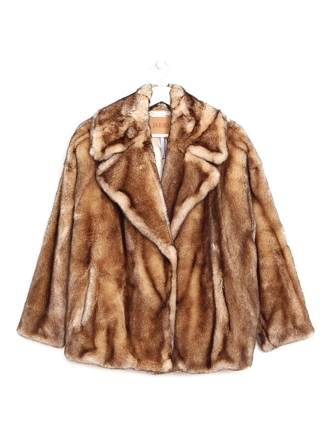 Jakke Rita Faux Fur Coat