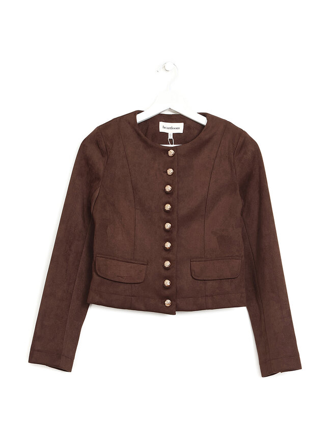 Heartloom Christy Faux Suede Blazer