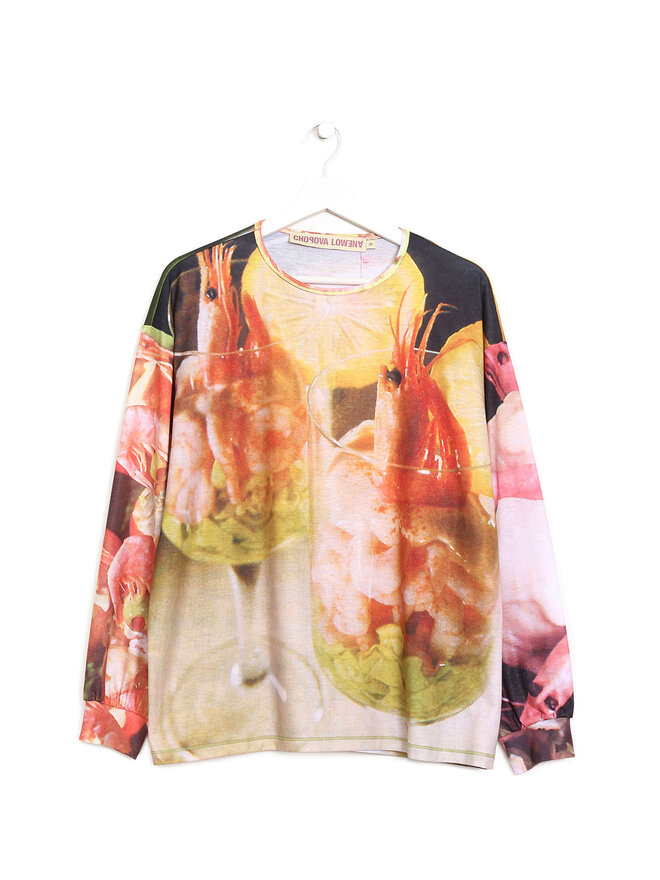 CHOPOVA LOWENA Chemise graphique aux crevettes