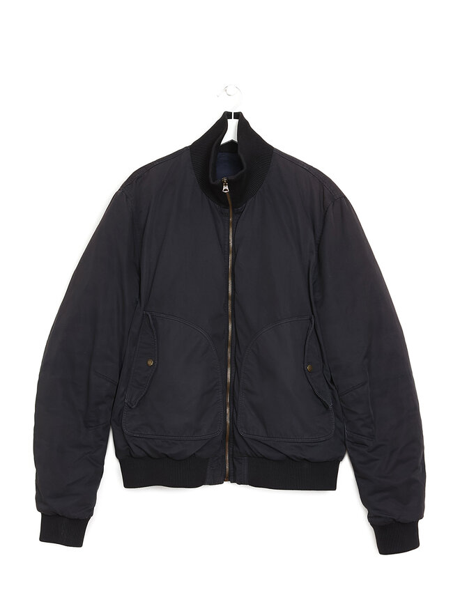 BURBERRY Blouson Bomber à Col Haut