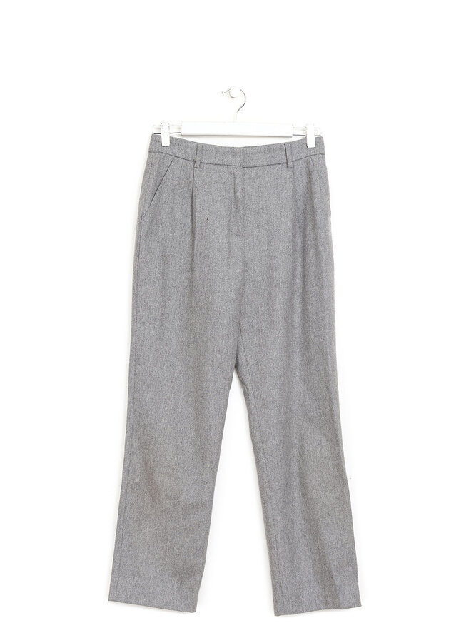 Alexander Mcqueen McQ Pantalon à Jambe Étroit en Laine Mélangée