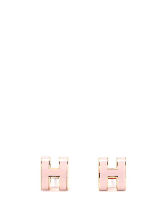 HERMÈS Boucles d'oreilles Mini Pop H