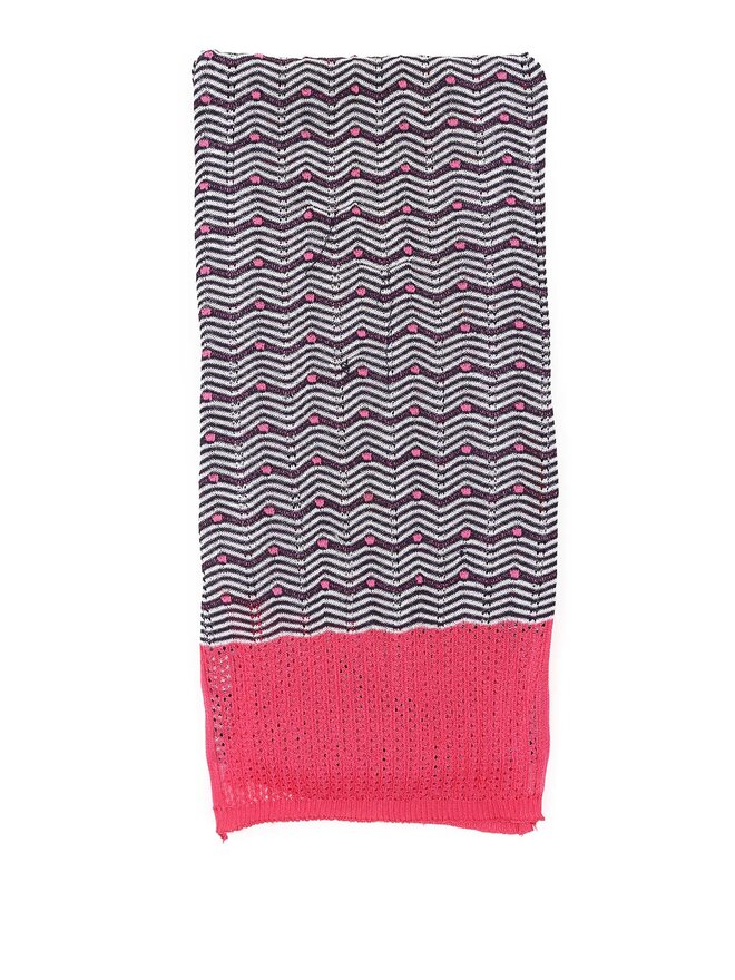 MISSONI Geometric Pattern Scarf