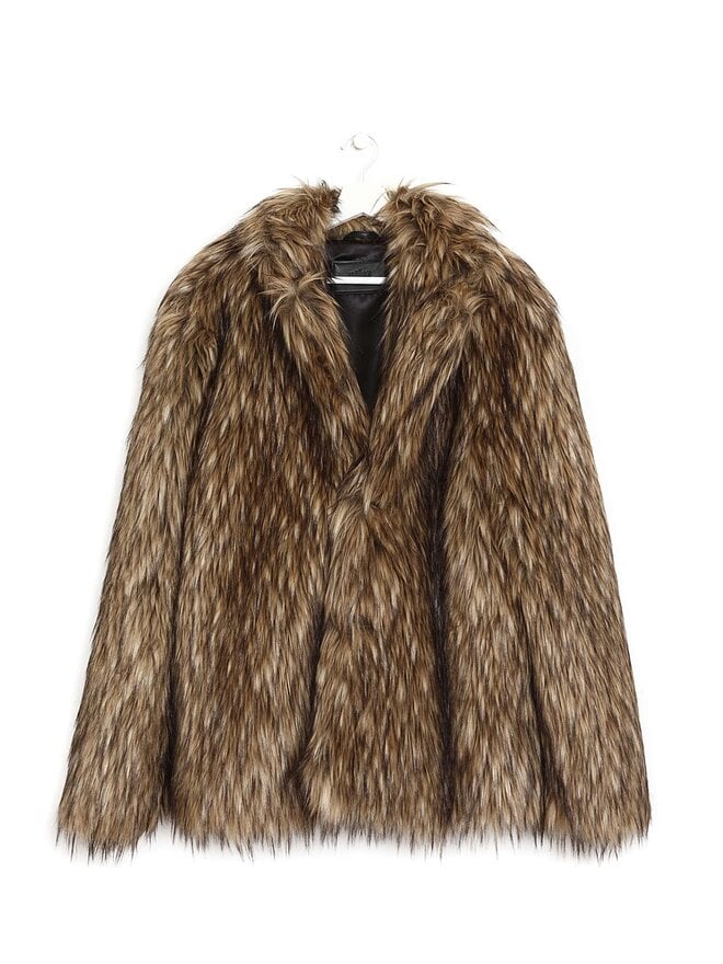 Other Manteau en Fausse Fourrure