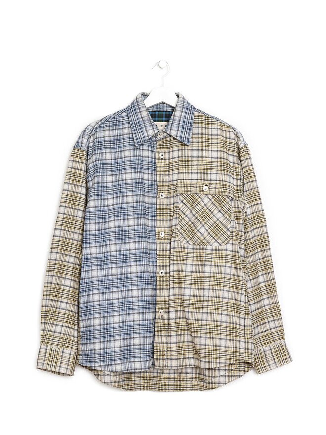 MARNI Plaid Long Sleeve Shirt