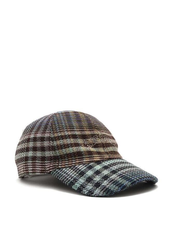 MISSONI Plaid Wool Cap