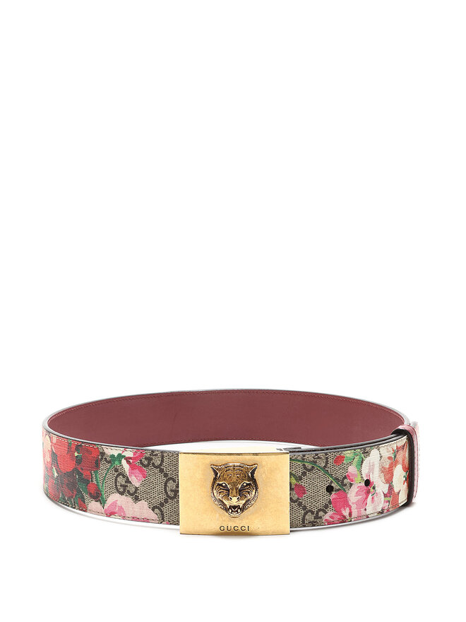 GUCCI Floral GG Supreme Belt