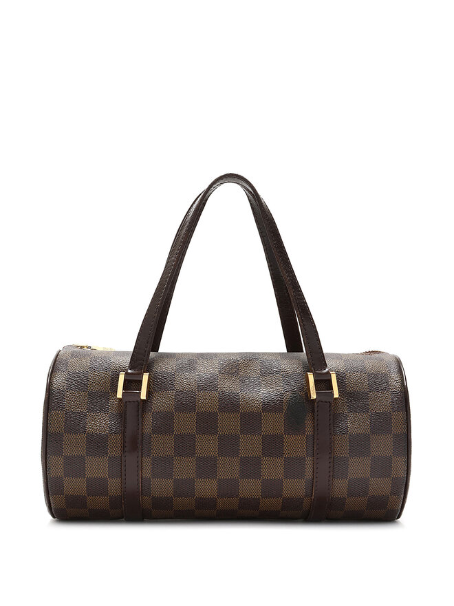 LOUIS VUITTON Sac Tonneau Papillon PM Damier Ébène