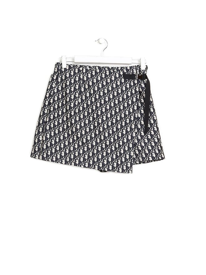 Christian Dior Monogram Print Skirt