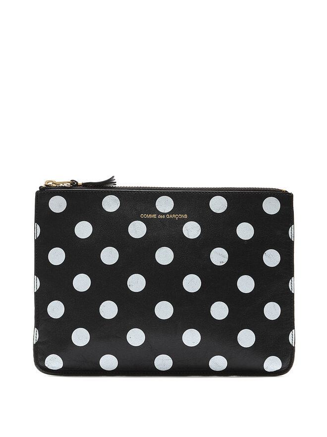 COMME des GARÇONS Pochette en cuir bicolore