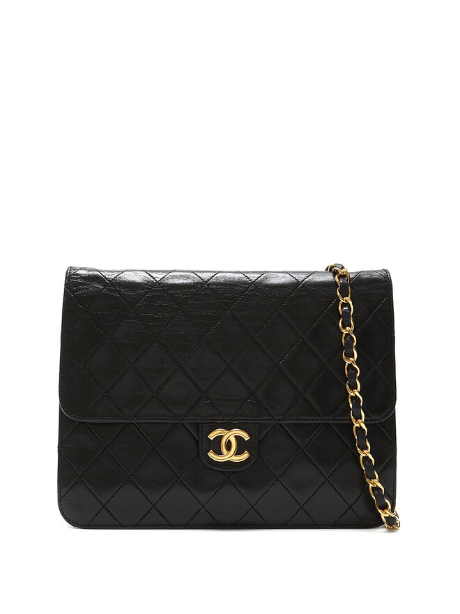 CHANEL Quilted Leather Flap Bag