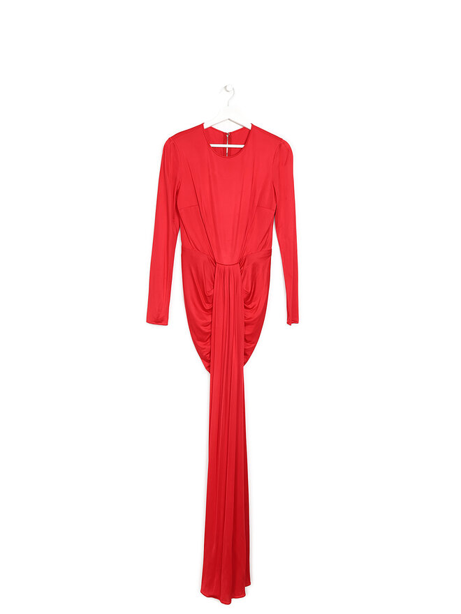 Dolce & Gabbana Long Sleeve Evening Dress