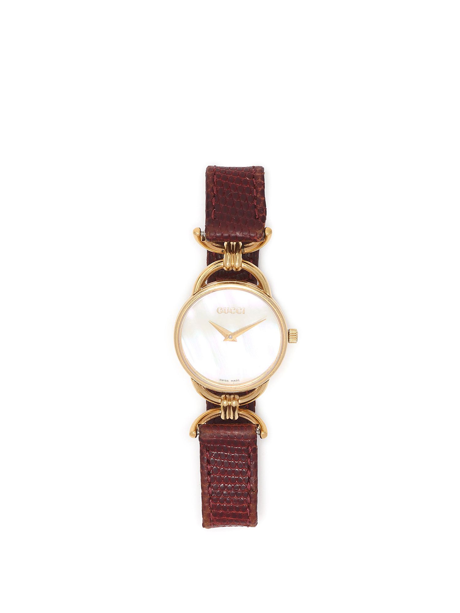 Gucci Mother-of-Pearl Gold Watch | RUSE
