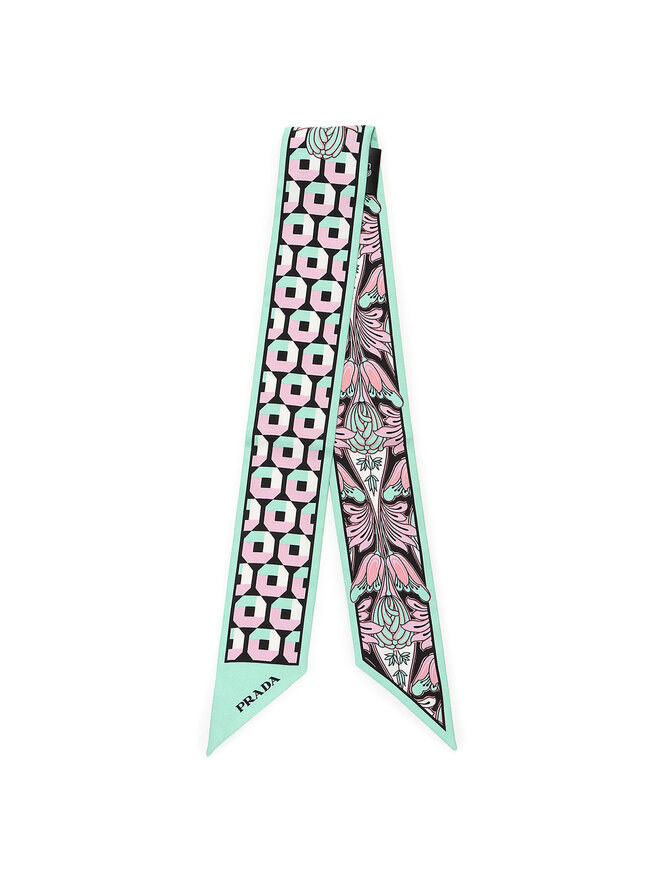 PRADA Twilly en Soie Vibrant