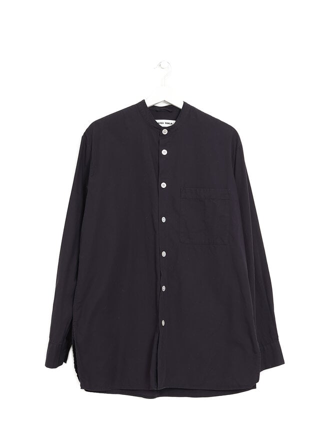 Birkenstock 1774 x TEKLA Chemise en Coton Ardoise à Manches Longues