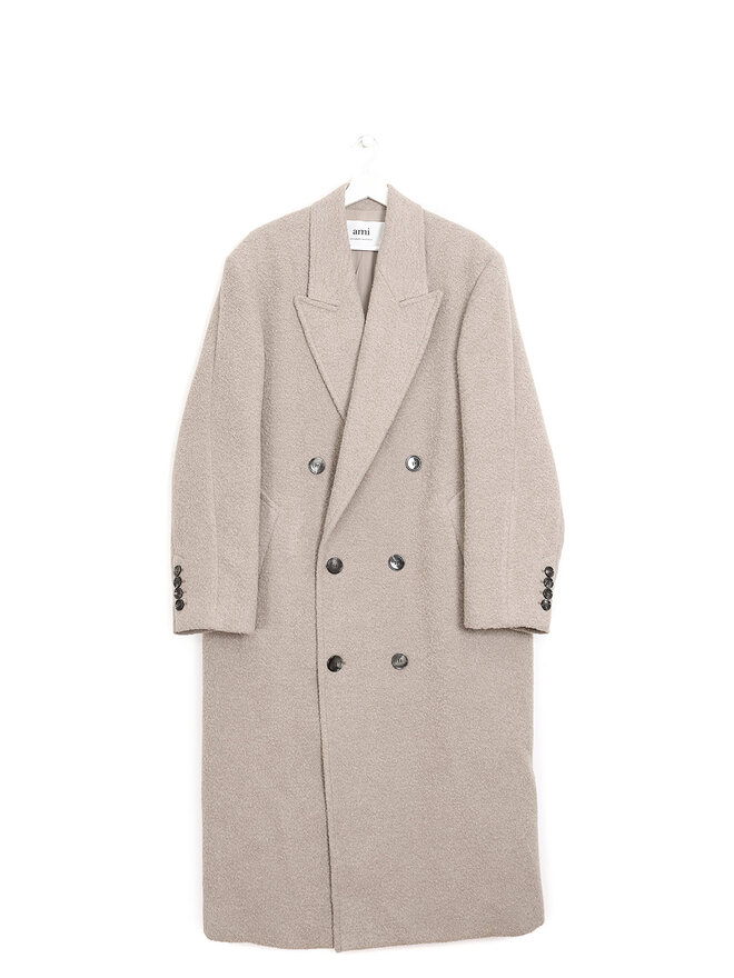 ami Double-Breasted Wool Coat