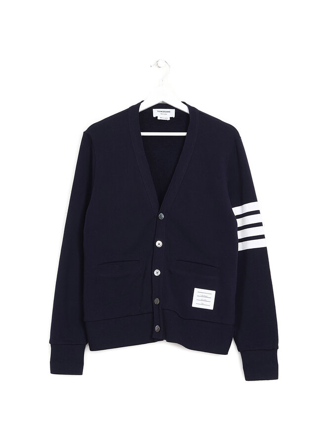 THOM BROWNE Cardigan à Rayures Signature