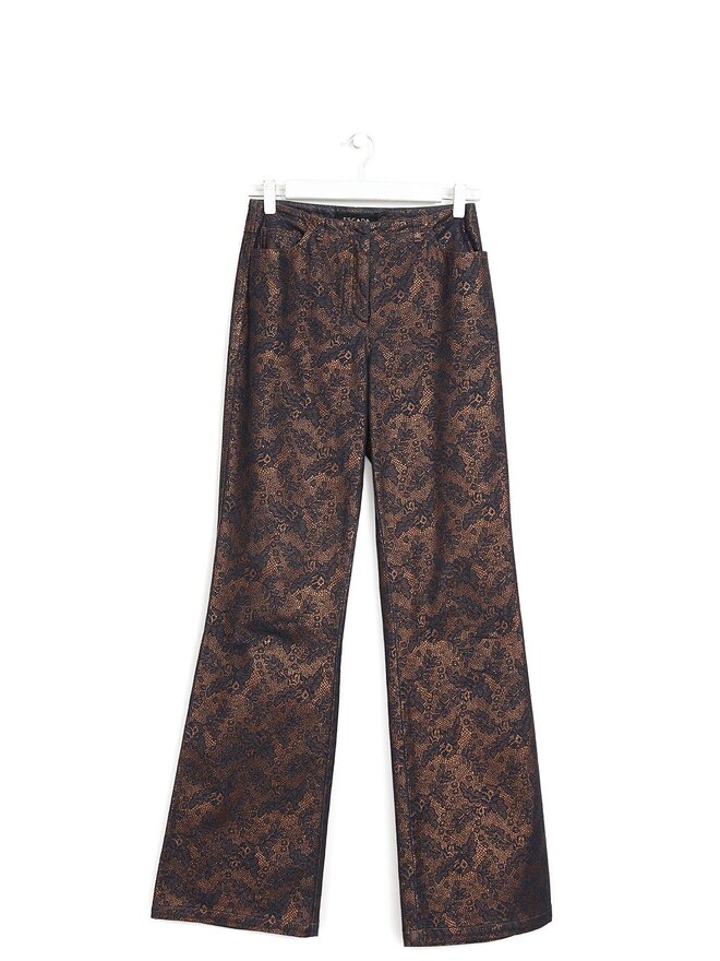 ESCADA Abstract Pattern Fitted Jeans