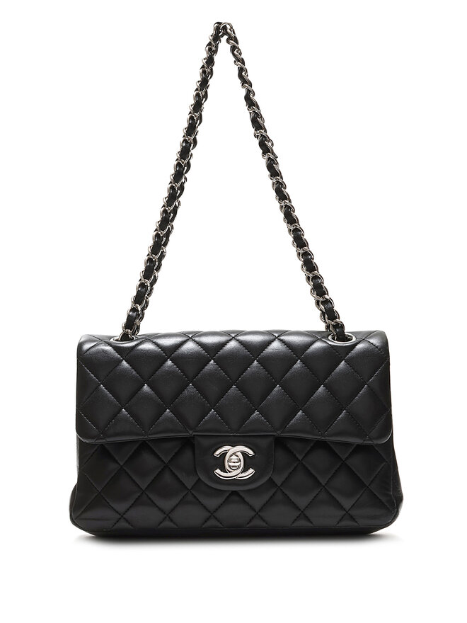 CHANEL Sac Double Rabat Moyen