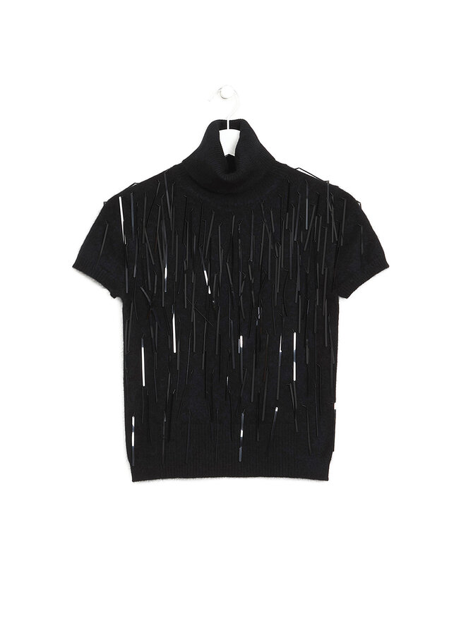 M&S x 16Arlington Fringed Sequin Cashmere Sweater