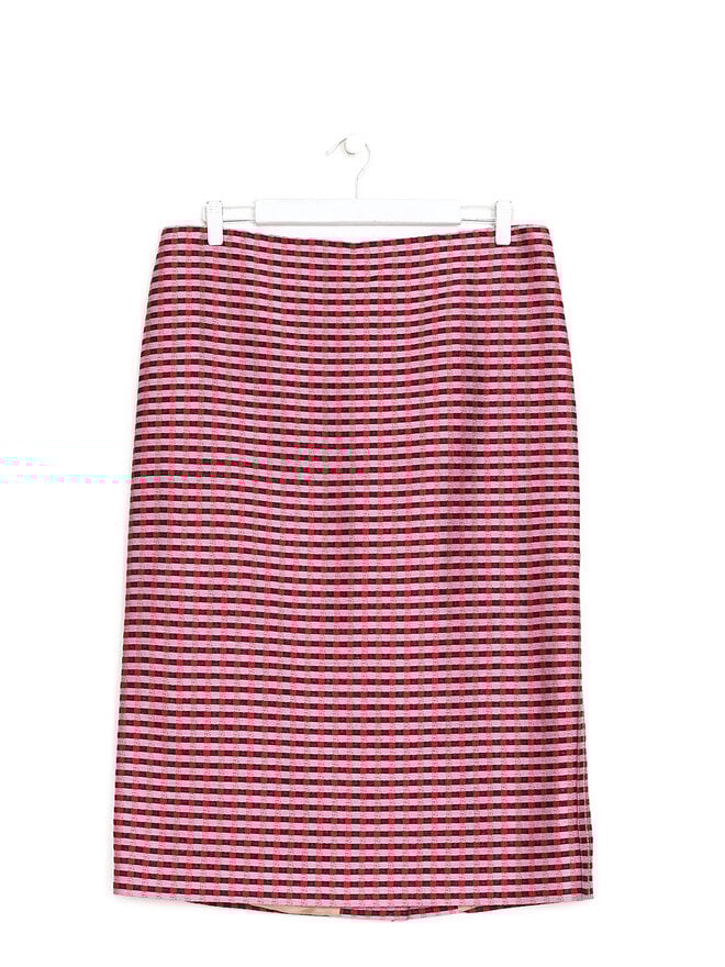 MARNI Mid-Length Plaid Skirt