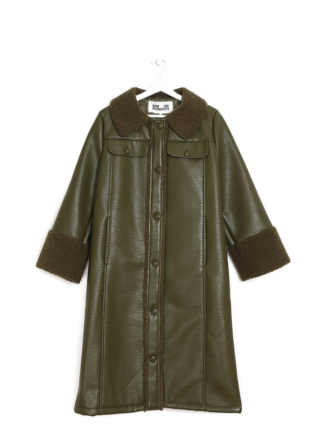 BAUM UND PFERDGARTEN Desire Sherpa-Lined Coat