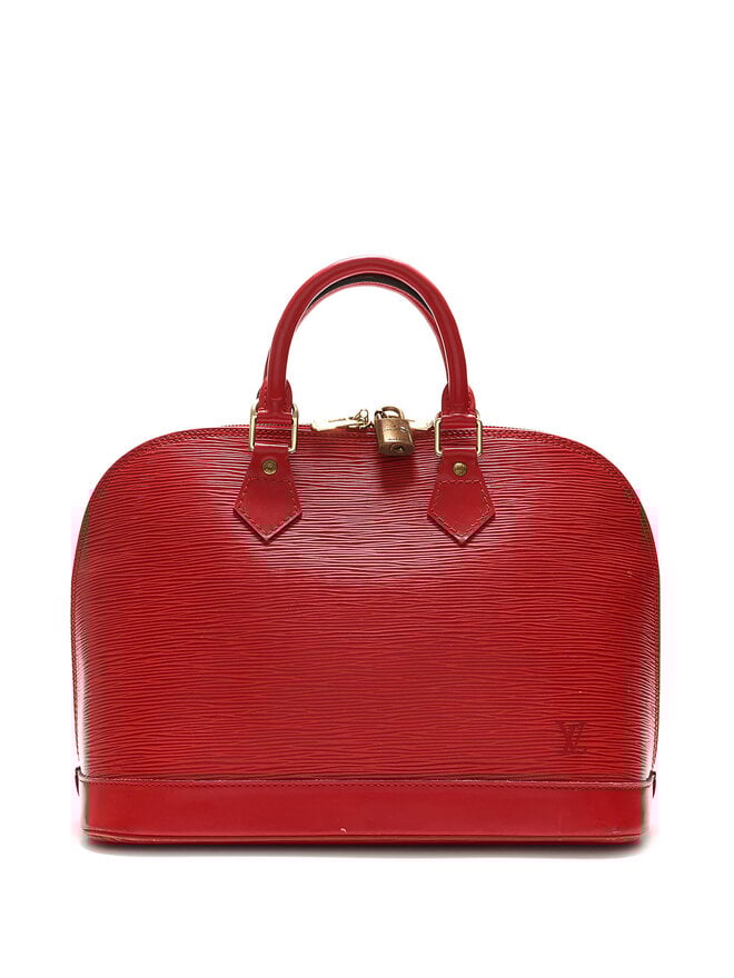 LOUIS VUITTON Epi Leather Alma PM