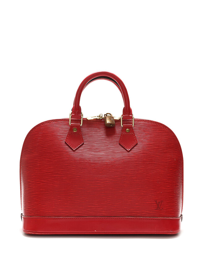 LOUIS VUITTON Sac à main Alma PM en cuir épi