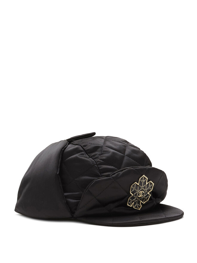 CHANEL Chapeau Convertible Matelassé