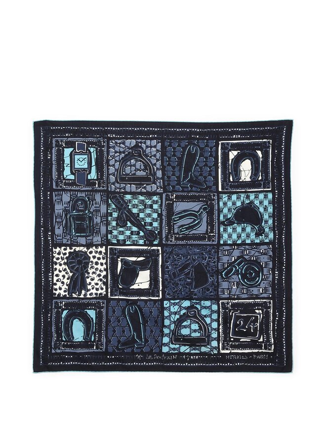 HERMÈS Le Boubou H 65 Patchwork Scarf