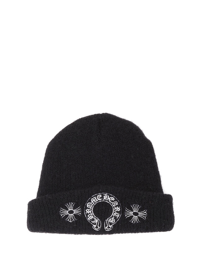 Chrome Hearts Embroidered Logo Wool Beanie