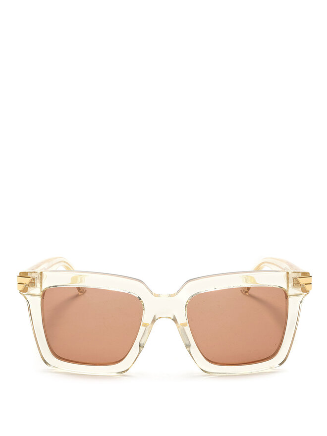 BOTTEGA VENETA BV1005S Oversized Square Sunglasses